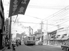 大宮高辻の市電